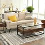 Industrial Design Coffee Table - Free Delivery Nationwide Image 4