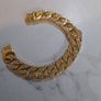 Gold plated iced cuban bracelet Image 2
