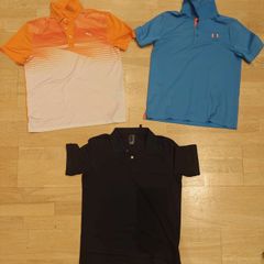 3 x Golf T-shirts Age 13yrs