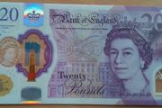 England. Sarah John 20 pound note