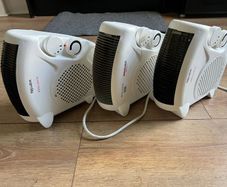(3) Warmlite - like new portable electric heaters