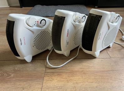 (3) Warmlite - like new portable electric heaters
