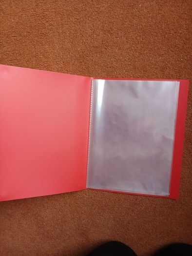 Plastic pockets and files