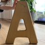 Vintage pub sign, gold painted & hand made Image 6