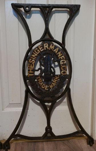 Antique Cast Iron Singer Sewing Machine Table Legs