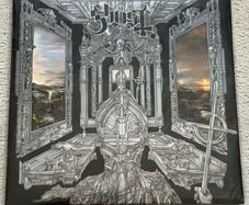 Ghost - Skeleta - oxidised metallic silver liquid filled vinyl