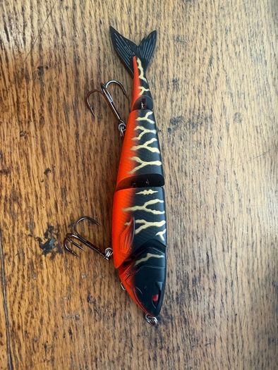 selection of pike lures