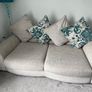 3 +2 sofas with 360 degree swivel love chair Image 4
