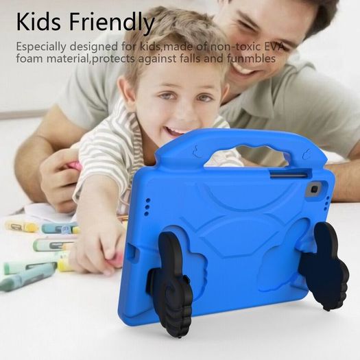 For Samsung Galaxy Tab A7 10.4 2020 Case Kids Shockproof Tablet Smart Cover EVA Blue - FHT02SMTK4
