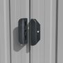 Metal Garden Shed, Grey 257 x 489 x 181 cm Image 7