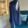 Brand-new Ladies Navy Sleeveless Top from Marks & Spencer.  Size: UK 24 / EU 52 Image 2