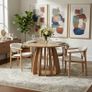 The Aurora Modern Round Dining Table 100cm Image 5