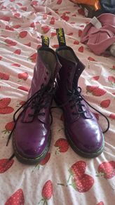 purple doc martens