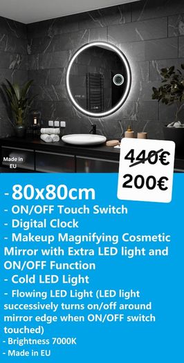 LED Bathroom Mirror