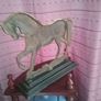 Brass & Cast Iron Horse Image 3