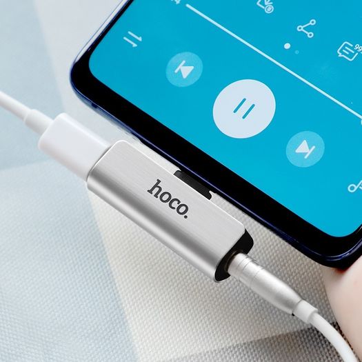 New Hoco Lx Type-C 2-in-1 Audio Converter
