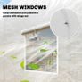 Large Galvanised Steel Frame Outdoor Poly Tunnel Garden Walk-In Patio Greenhouse 3.5 x 2 x 2 m Image 4