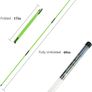 Valley Golf Alignment Sticks - 2 Pack Collapsible Golf Practice Rods for Aiming, Putting, Full Swing Trainer, Posture Corrector with Clear Tube Case, Portable Golf Training Equipment Image 2