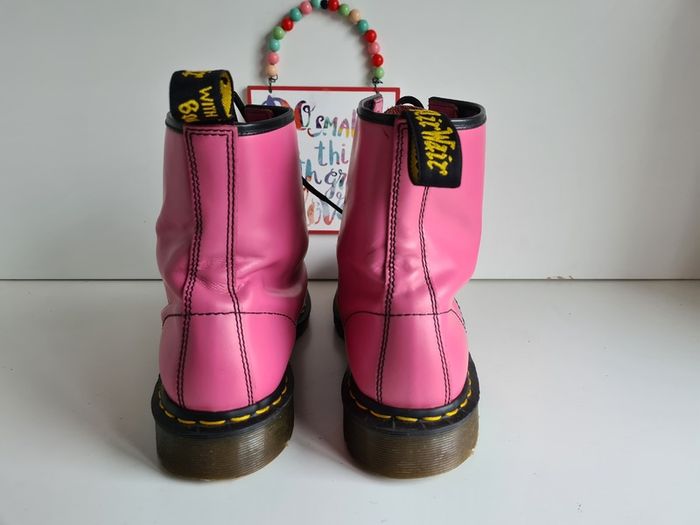 Dr Martens pascal England 1460 8 hole pink ankle boots 8 hole UK9 EU43 US11
