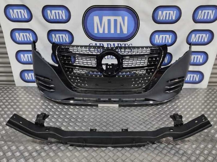 Facelift Bodykit Bumper Headlight Kit for Mercedes V Class Vito W447 16-24 V300d