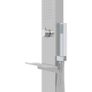 Outdoor Shower with Tray WPC Stainless Steel Image 8
