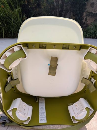 Mamas & Papas Baby Snug Floor & Booster Seat with Activity Tray - Green