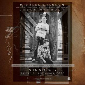 R.E.M. Lifes Rich Pageant - Michael Shannon & Jason Narducy - Vicar St. Sept. 11 - 1 GA standing tkt