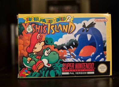 Super Mario World 2 Yoshis Island (SNES)
