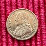 Vatican 1867 10 Lire Gold Coin Papal State Rare Image 5