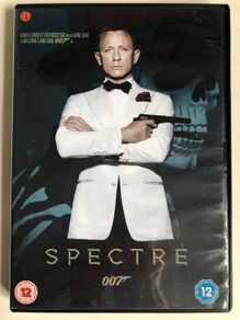 007 James Bond - Spectre [2015] Daniel Craig, Christoph Waltz, Lea Seydoux, Ben Whishaw, Naomie Harris, Dave Bautista, Monica Bellucci & Ralph Fiennes [DVD Movie]