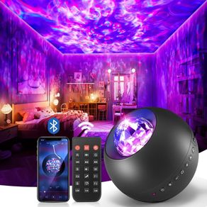 LED Galaxy Projector / 20 Lighting Modes Star Projector / Bluetooth Speaker / 15 White Noise Sensory Lights