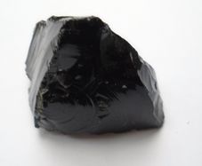 Raw Black Obsidian, Crystals, Gemstones,Crystals, Black Obsidian