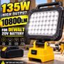 Cordless LED Work Light for DeWalt 20V Battery, 40 led Image 8