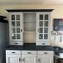 Oak Kitchen, granite island countertops & dresser Image 4