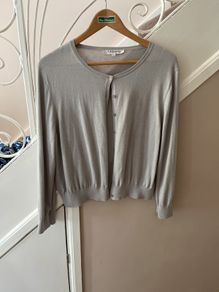 cardigan light grey l k Bennett