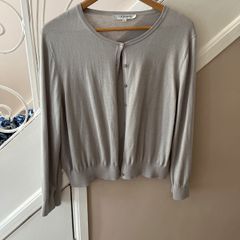 cardigan light grey l k Bennett