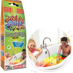3 Bath Pack, Magically makes your water Crackle, Pop & Change Colour, Stocking Filler for Children, Xmas Gift (FREE POSTAGE)