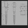 3 fence post spike holders supports Image 4