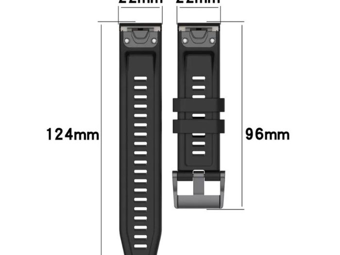 Silicone Band Strap For Garmin Fenix 7 6 5 PLUS Forerunner 955 945 Replacement