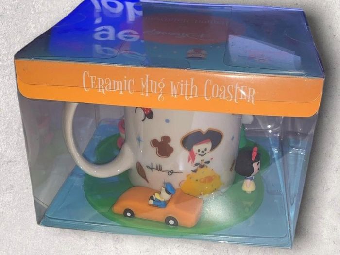 Disney World Mug and Coaster Set by Jerrod Maruyama
