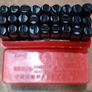 New Steel Letter Punch Set  3mm 4mm 5mm 6mm 8mm 10mm 12.5mm Image 5