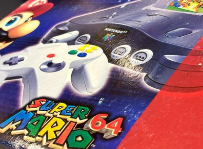 Nintendo N64 Mario Edition Console - Boxed