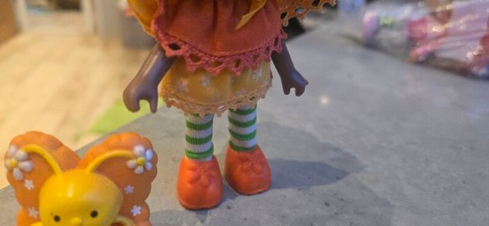 Orange Blossom Doll Friend with Butterfly Marmalade pet but complete outfit HTF AGC Kenner A.G.C same era as MLP G1 My Little Pony