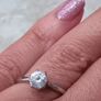 Vintage Solitaire Dress Ring Image 6