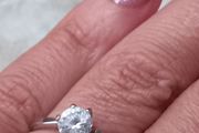 Vintage Solitaire Dress Ring