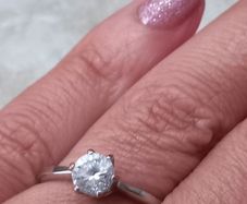 Vintage Solitaire Dress Ring