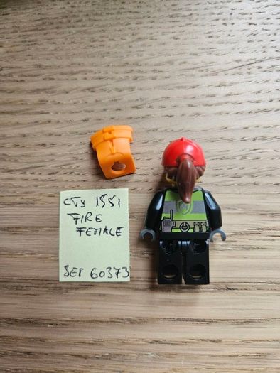 lego cty1551 fire female, set 60373