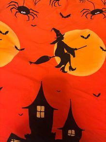 double bed linen. Halloween theme