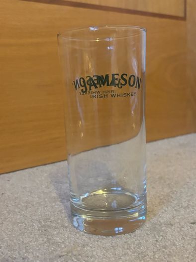 Tall Jameson Glass