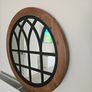 Antique round mirror Image 2